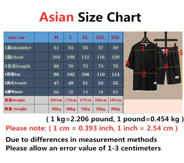 2024 Men's Waffle Suit, short-sleeved T-shirt and athletic shorts, casual wear, Running suit, two-piece suit, Summer - Image 6